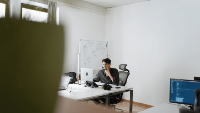 A professional working on customer journey automation strategies to increase conversion rates.