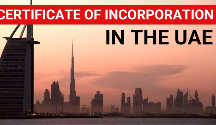 Certificate in UAE